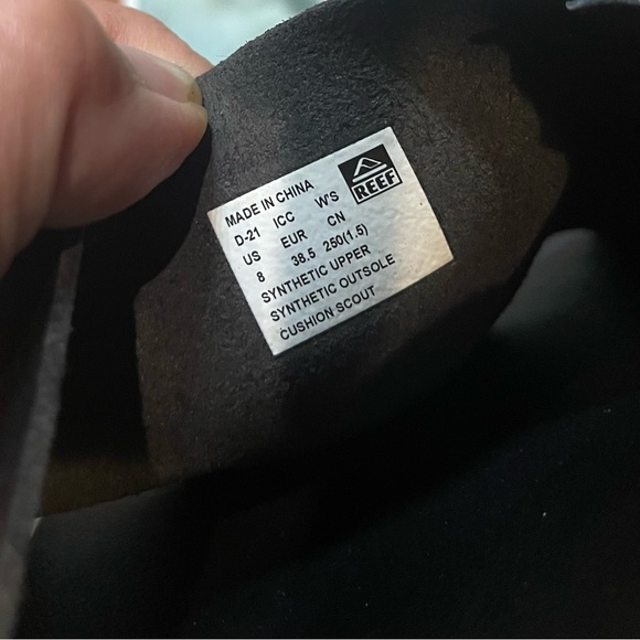 Reef women’s Classic cushion Black Slide Sandals - Picture 6 of 6